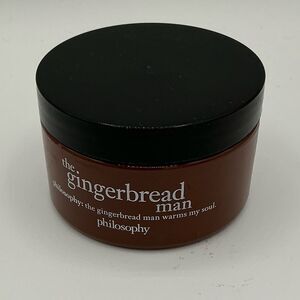 Philosophy The  Gingerbread Man body cream Unisex Adults NEW 4oz